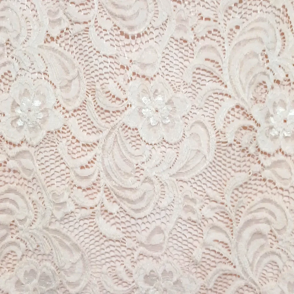 Ambiance Pink Lace Skirt - Picture 2 of 5